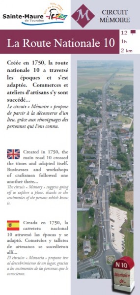 Brochure circuit mÃ©moire de la Nationale 10